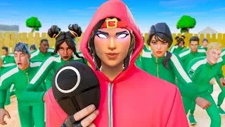 Miniature : JE M'infiltre DANS Squid Game SUR FORTNITE ⭕❌🔥