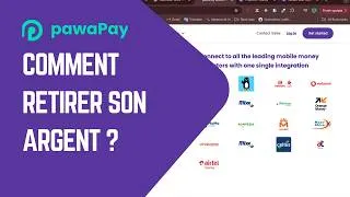 Miniature : Comment retirer son argent sur pawaPay (pas à pas)