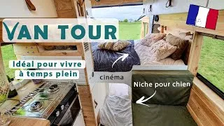 Miniature : VAN TOUR | Notre FOURGON aménagé 2021 artisanal avec le confort d'un camping-car