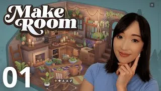 Miniature : MAKE ROOM 🪑 Découverte de ce petit jeu tout mignon  ☁🌿🏡