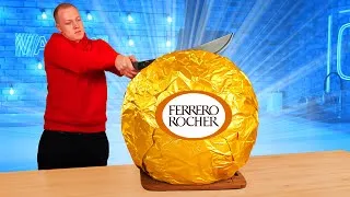 Miniature : Géant Ferrero Rocher | Comment faire le plus grand du monde DIY Ferrero Rocher par VANZAI