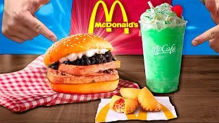 Miniature : Répéter les plats oubliés de McDonald's | Burger Oréo | Mini Pizza Au Fromage | Milk-shake au Melon