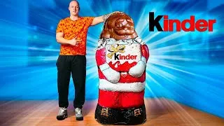 Miniature : Kinder Santa Claus Géant | Comment Préparer le Plus Grand Kinder Santa Claus du Monde par VANZAI