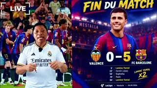 Miniature : 🔥 LE BARÇA ÉCRASE VALENCE… ET MET LE REAL SOUS PRESSION !