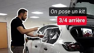 Miniature : Comment appliquer sur sa voiture un kit vitres teintées pour les vitrages arrières ? #auto #confort