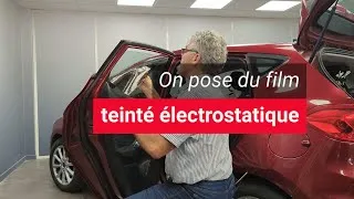 Miniature : Tutoriel de pose d'un kit vitres teintées électrostatique auto