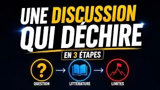 Miniature : Ce que doit vraiment être la discussion dans un mémoire — les 3 opérations clés