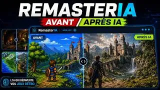 Miniature : 🎮 J’ai créé RemasterIA : les jeux rétro remasterisés par l’IA