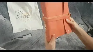 Miniature : DIY Pause Moderne - carnet en cuir