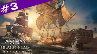 Miniature : Nos 1ère batailles navales et notre 1er bug - Assassin's Creed Black Flag Resynced #3