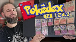 Miniature : JE CREE UN POKEDEX AVEC MES CARTES POKEMON ! (générations 1, 2 et 3)