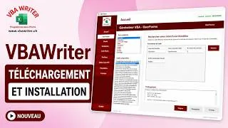 Miniature : VBAWriter : téléchargement, installation et première utilisation pas à pas