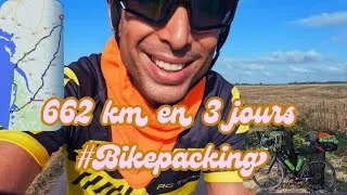 Miniature : 662 km, 3 jours, 1 tente 🏕️. Je n’étais pas prêt 🥵🦅! #bikepacking