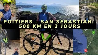 Miniature : Nouvelle Aquitaine à vélo : 500 km en 2 jours jusqu'au Pays Basque Espagnol🚲 🇫🇷🇪🇸