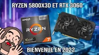 Miniature : Bienvenue en 2022 - Ryzen 5800X3D et RTX 3060