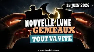 Miniature : Nouvelle Lune en Gémeaux : paroles libérées, portes qui s'ouvrent…