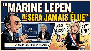 Miniature : "MARINE LE PEN NE SERA JAMAIS ÉLUE ?" L'Analyse Choc d'Éric Zemmour chez Élie Chouraqui (i24news)