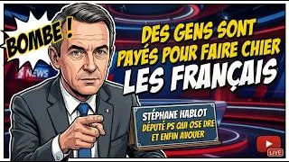 Miniature : Stéphane Hablot (PS) lâche une BOMBE 💥 en direct sur CNews ! 🔥