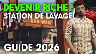 Miniature : DEVENIR RICHE avec la STATION DE LAVAGE ! GTA V online GUIDE COMPLET