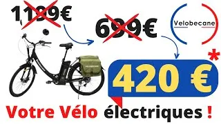 Miniature : Un VÉLO ÉLECTRIQUE pour 420€* c'est possible ??La RÉPONSE est OUI ! c'est par ici *VÉLOBECANE*