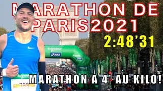 Miniature : MARATHON DE PARIS 2021 - 2H48 - NOUVEAU RECORD
