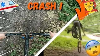 Miniature : Il CHUTE VIOLEMMENT en BIKE PARK ! (vlog Mont-Poupet)