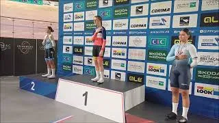 Miniature : Hermine Gille en or aux championnats de France avenir piste 2025