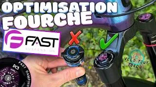 Miniature : Kit Compression DC3 🟣 FAST SUSPENSION, la préparation de sa fourche VTT a domicile.