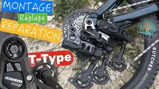 Miniature : SRAM Eagle T-TYPE accessible - Montage, réglage et réparation. GUIDE COMPLET