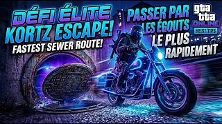 Miniature : GTA ONLINE COMMENT PASSE PAR LES EGOUTS LE PLUS RAPIDEMENT BRAQUAGE KORTZ CENTER ELITE SOLO GTA 5