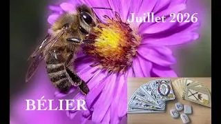 Miniature : ♈️ Bélier ♈︎ Juillet 2026 🌞 AMOUR : Souplesse & Renouveau 🔮