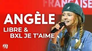 Miniature : ANGÈLE - LIBRE & BRUXELLES JE T'AIME AU PIANO (M RADIO LIVE)