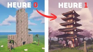 Miniature : 6 joueurs ont 1 HEURE pour construire ce qu'ils veulent sur FORTNITE ! ( BuildBattle )