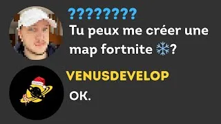 Miniature : Ce streamer m'a demandé de créer une map FORTNITE pour NOËL !