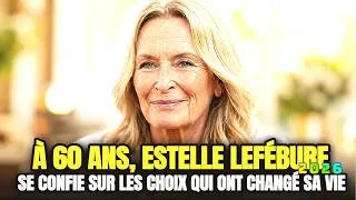 Miniature : À 60 ans, Estelle Lefébure se confie sur les choix qui ont changé sa vie