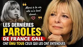 Miniature : LES DERNIÈRES PAROLES DE FRANCE GALL ONT ÉMU TOUS CEUX QUI LES ONT ENTENDUES