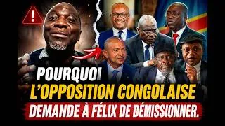Miniature : 🔴🔴Pourquoi l’opposition congolaise demande-t-elle la démission du Président Félix Tshisekedi ?