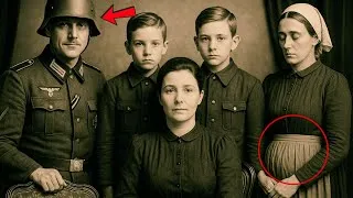 Miniature : Une Photo Oubliée de 1945 Montre Une Servante Un Soldat et Son Épouse La Photo Révèle Quelque Chose