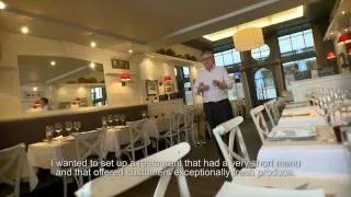 Miniature : Towards a sustainable tourism: "Restaurants and food" (English)