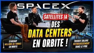 Miniature : Elon Musk : L’IA la moins chère du monde sera bientôt DANS L’ESPACE (Toujours ensoleillé !)