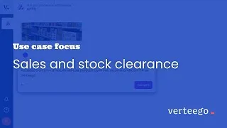 Miniature : Optimize your sales and clearance scenarios with AI