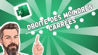 Miniature : Comment faire la droite des moindres carrées avec Excel