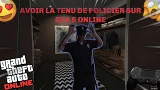 Miniature : COMMENT AVOIR UNE TENU DE POLICIER DANS GTA 5 ONLINE ! (MAI 2021)
