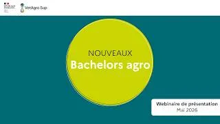 Miniature : Webinaire de présentation - bachelors agro VetAgro Sup