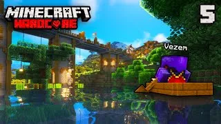 Miniature : J'ai Construit une Magnifique RIVIÈRE sur Minecraft HARDCORE !