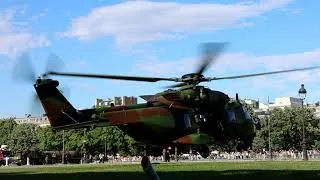 Miniature : Les Invalides Décollage Hélicoptères 14 juillet 2023