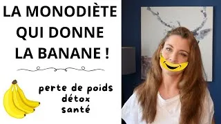 Miniature : 🍌 La cure de banane pour se sentir bien dans sa peau ! (Monodiète) Perte de poids, détox, santé 🍌