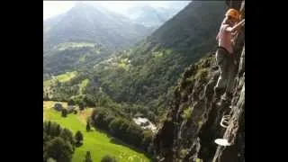 Miniature : via ferrata des alias cauterets 2012