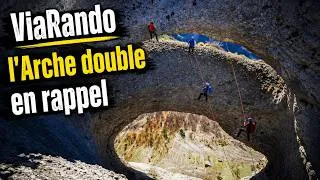 Miniature : double arche de font d'Urle en 4 rappels
