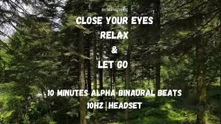 Miniature : Breathe. Listen. Let Go. | 10 Min Alpha Wave Meditation